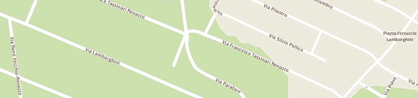 Mappa della impresa govoni mariano a CENTO