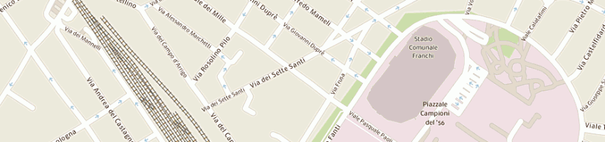 Mappa della impresa brunelli daniele a FIRENZE