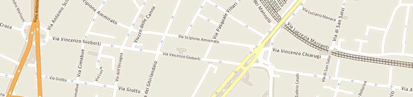 Mappa della impresa la bettola srl a FIRENZE