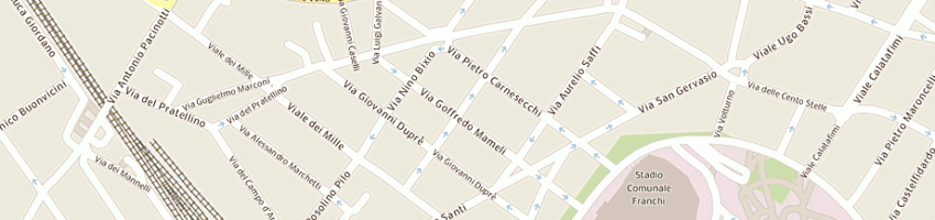 Mappa della impresa pintucci a FIRENZE