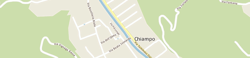 Mappa della impresa p e g srl a CHIAMPO
