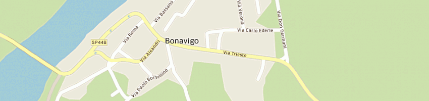 Mappa della impresa rossini graziano a BONAVIGO