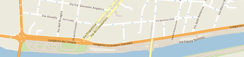 Mappa della impresa progim srl a FIRENZE