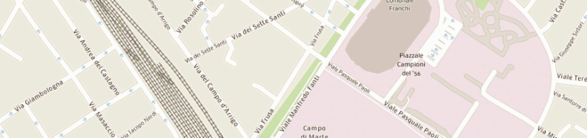 Mappa della impresa quercioli piero a FIRENZE