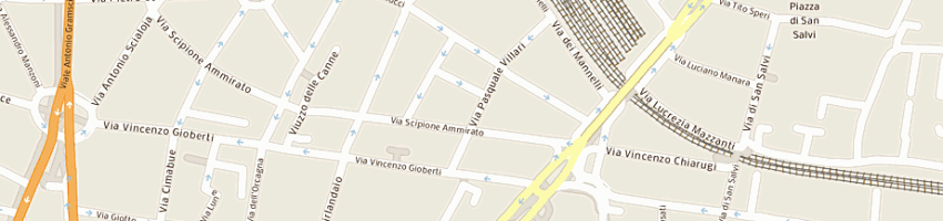 Mappa della impresa di mattia paolo a FIRENZE