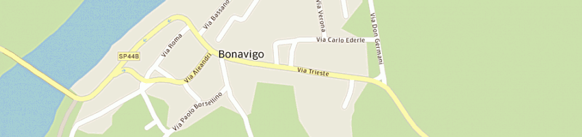 Mappa della impresa poste italiane spa a BONAVIGO