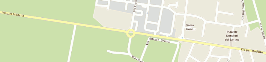Mappa della impresa fertagricola di molinari adalberto e c sas a FINALE EMILIA