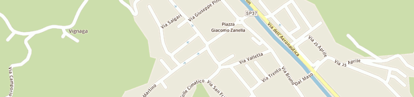 Mappa della impresa salone lucia a CHIAMPO