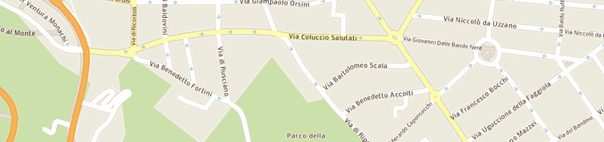 Mappa della impresa bracchetti giuseppe a FIRENZE