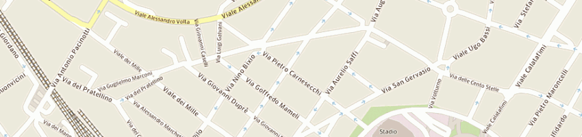 Mappa della impresa fondazione francesco e zaira giulietti a FIRENZE