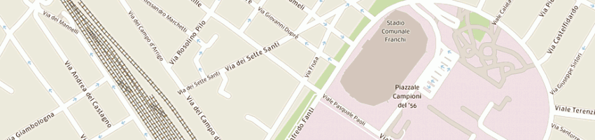 Mappa della impresa vittoria assicurazioni (spa) a FIRENZE