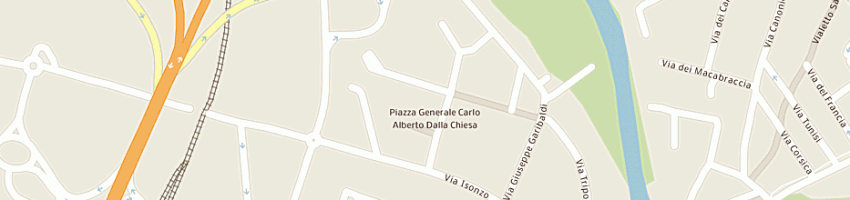 Mappa della impresa valli giordano a CASALECCHIO DI RENO