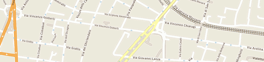 Mappa della impresa vmb di virginia briccolani e c sas a FIRENZE