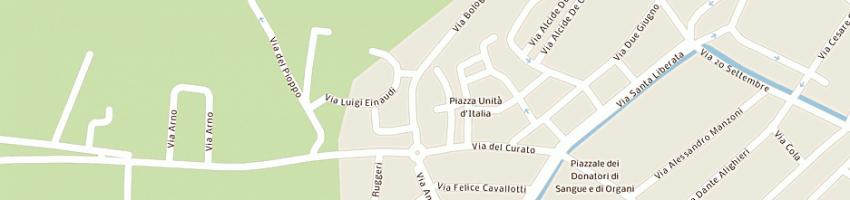 Mappa della impresa franzoni enrico a FERRARA