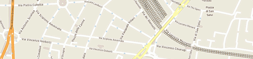 Mappa della impresa segantini sergio a FIRENZE