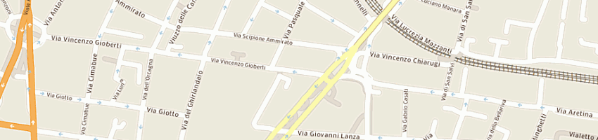 Mappa della impresa cartolibreria florenta a FIRENZE