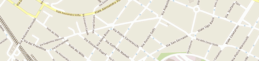 Mappa della impresa casa editrice bonechi spa a FIRENZE