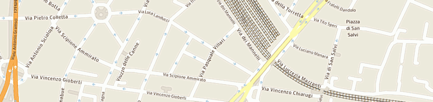 Mappa della impresa cartoleria giotto di fibbi paolo a FIRENZE