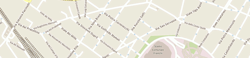 Mappa della impresa morpier di morucci gabriella e c (sas) a FIRENZE