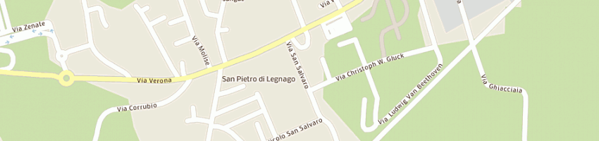 Mappa della impresa scuola elementare spietro di legnago a LEGNAGO