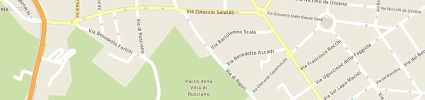 Mappa della impresa meini fratelli a FIRENZE