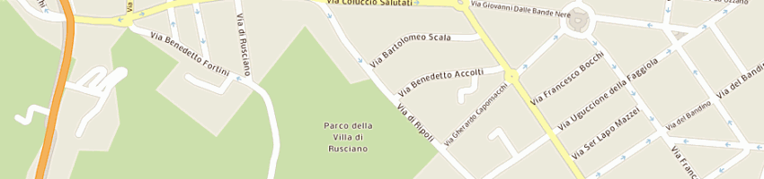 Mappa della impresa triangolo di giuliani vera e trespoli ginetta snc a FIRENZE