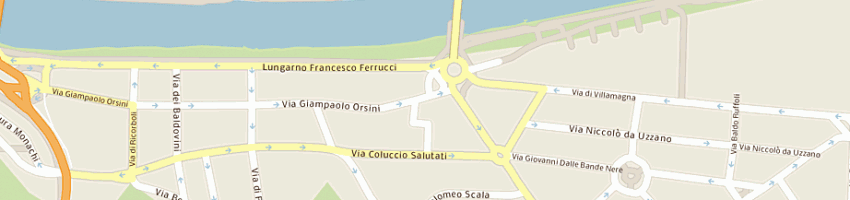 Mappa della impresa perri rodolfo a FIRENZE