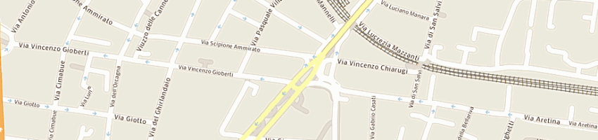 Mappa della impresa senza confini srl a FIRENZE