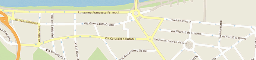 Mappa della impresa body's gym a FIRENZE
