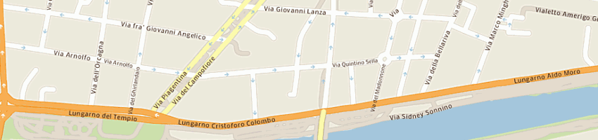 Mappa della impresa farmacia boscarino a FIRENZE
