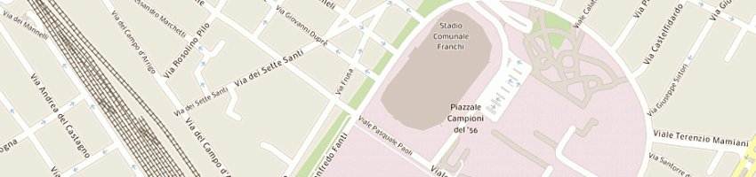 Mappa della impresa nuova editoriale sportiva srl a FIRENZE