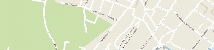 Mappa della impresa unicar di bianchi claudio e c snc a CENTO