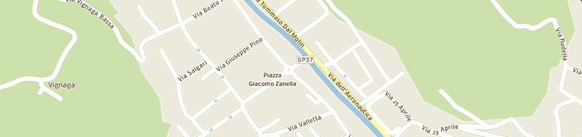 Mappa della impresa bertollo e paluan (sas) a CHIAMPO