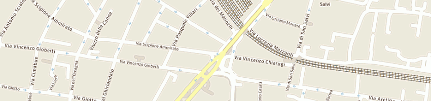 Mappa della impresa indifir - srl a FIRENZE