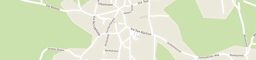 Mappa della impresa ristorante martinskeller di hartner koppelstatter margareth a APPIANO SULLA STRADA DEL VINO