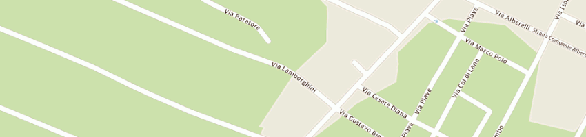 Mappa della impresa allegri (srl) a CENTO