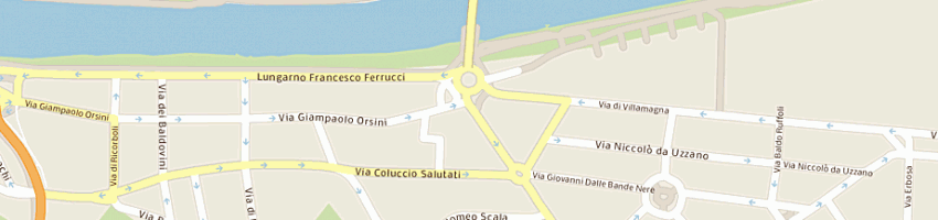 Mappa della impresa la mecca srl a FIRENZE