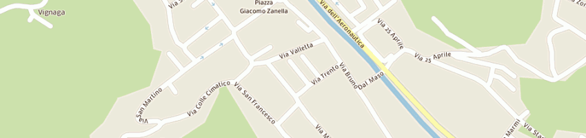 Mappa della impresa castagna vittorino a CHIAMPO
