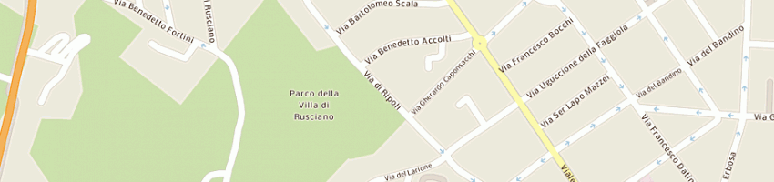 Mappa della impresa marchiani giorgio a FIRENZE