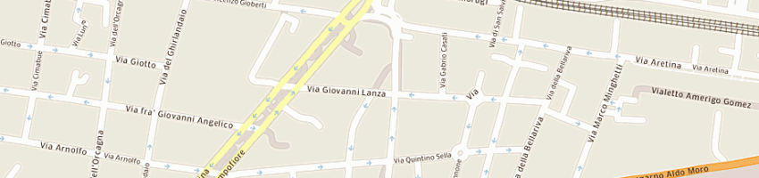Mappa della impresa ragonese angelo a FIRENZE
