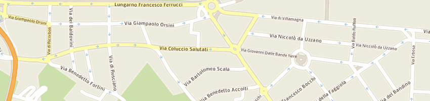 Mappa della impresa artistica srl a FIRENZE