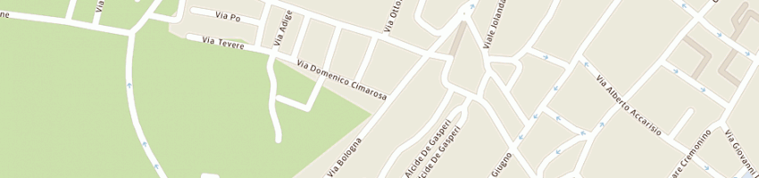 Mappa della impresa autoestense srl a CENTO