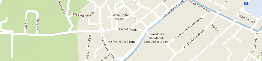Mappa della impresa viaggi giuseppe a CENTO