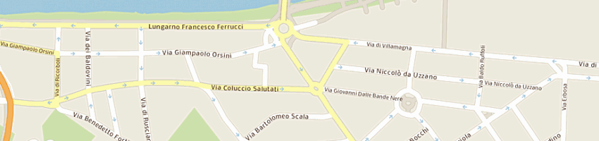 Mappa della impresa eta blu srl a FIRENZE