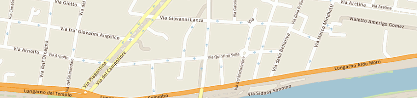 Mappa della impresa panificio toscano srl a FIRENZE