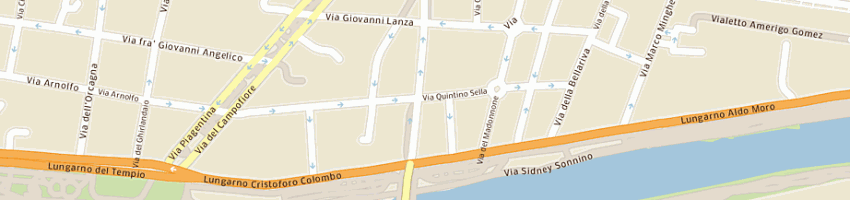 Mappa della impresa dolfi giuliano a FIRENZE