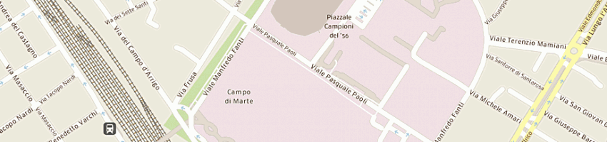 Mappa della impresa rugby pub a FIRENZE
