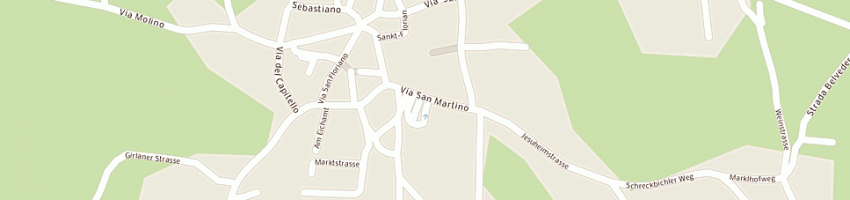 Mappa della impresa hsp bau di matha siegfried e c snc a APPIANO SULLA STRADA DEL VINO