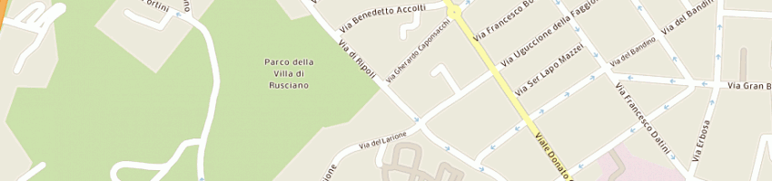 Mappa della impresa fiorentina nuoto a FIRENZE