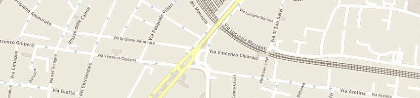 Mappa della impresa cric hair snc a FIRENZE